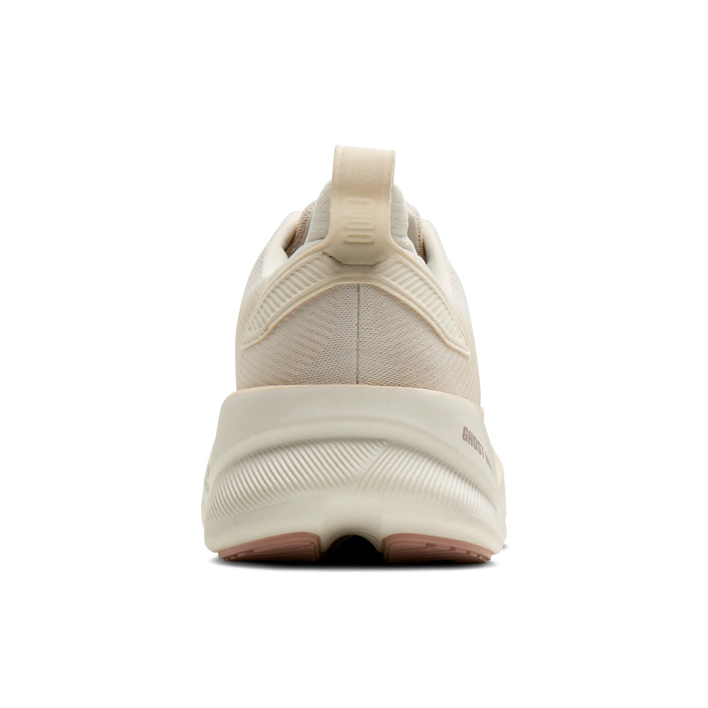 Brooks Women's Ghost Max 4 in Arctic Wolf/Rose/Coconut