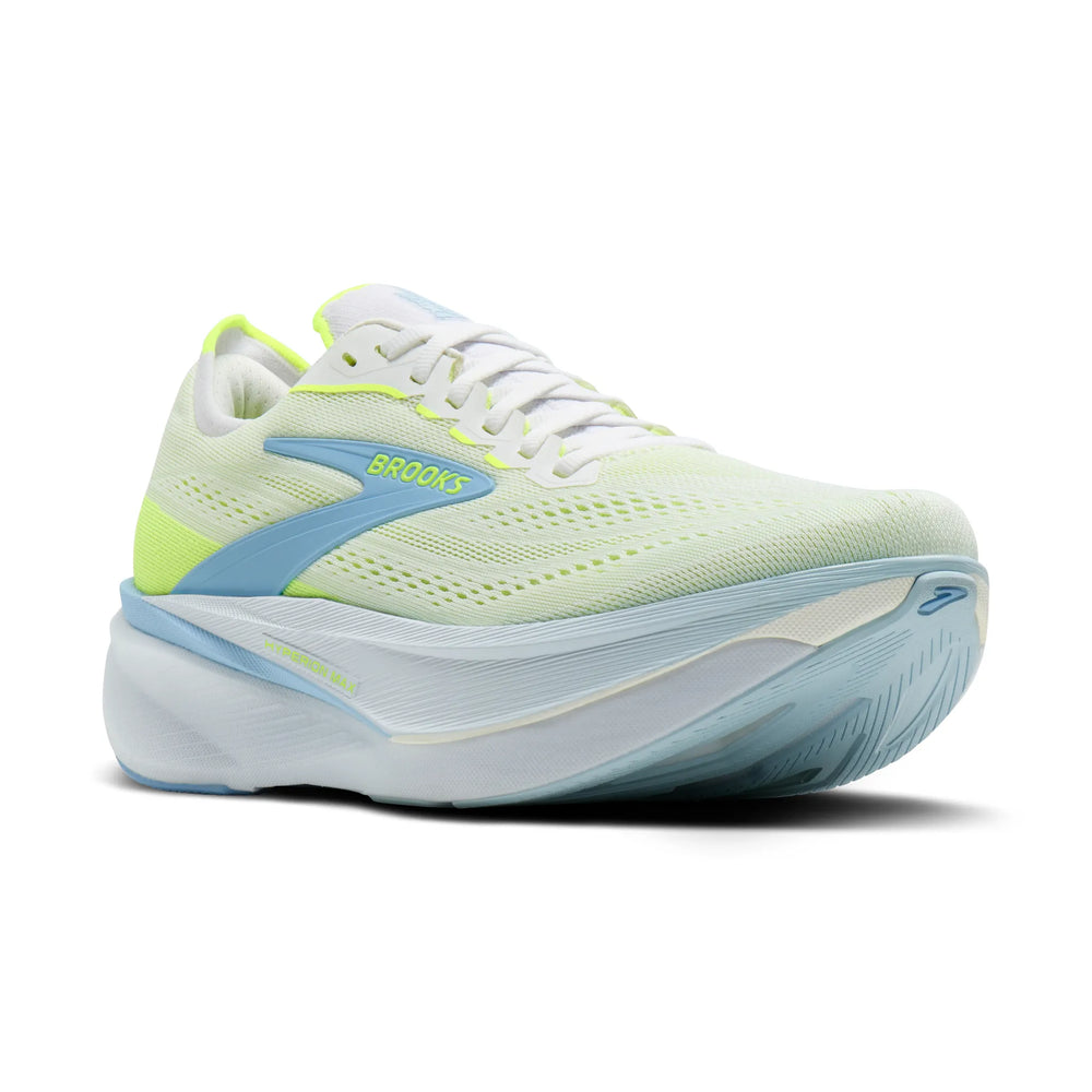 Brooks Women's Hyperion Max 4 in WHI/BLU/NIG