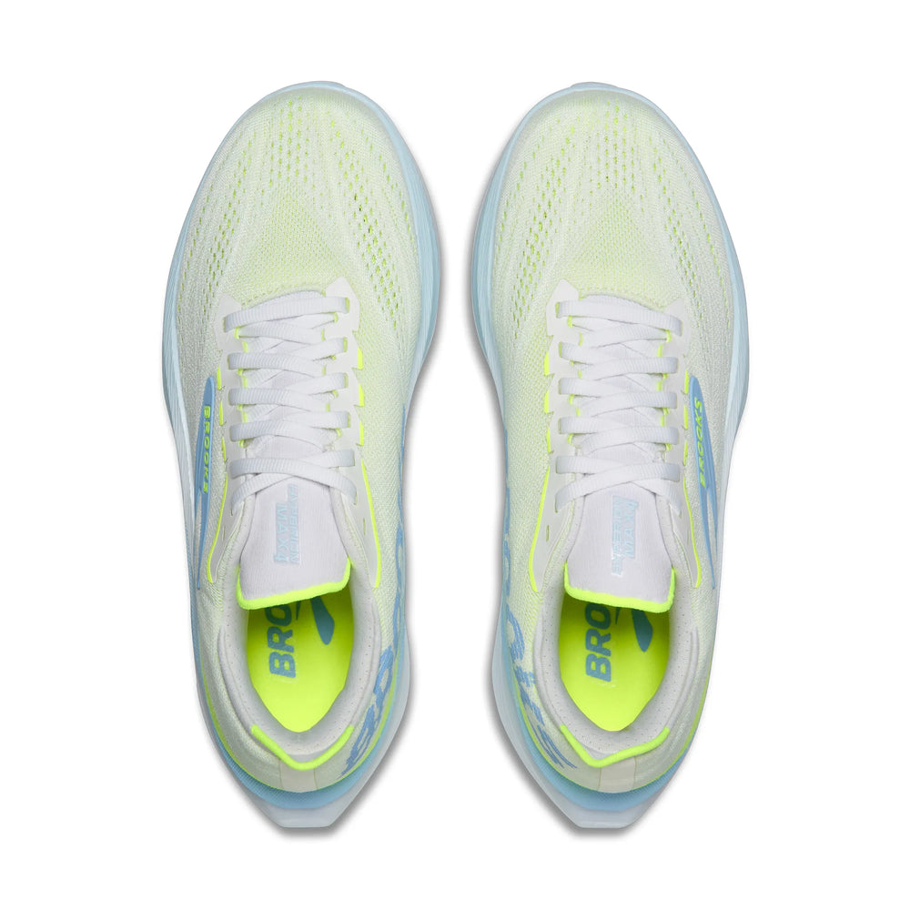 Brooks Women's Hyperion Max 4 in WHI/BLU/NIG